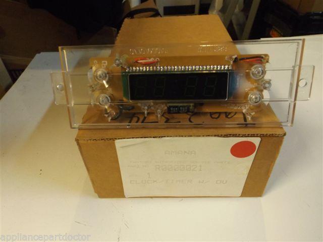 Amana Stove R0000021 Clock Timer NEW IN BOX Amana Stove R0000021 Clock Timer NEW IN BOX